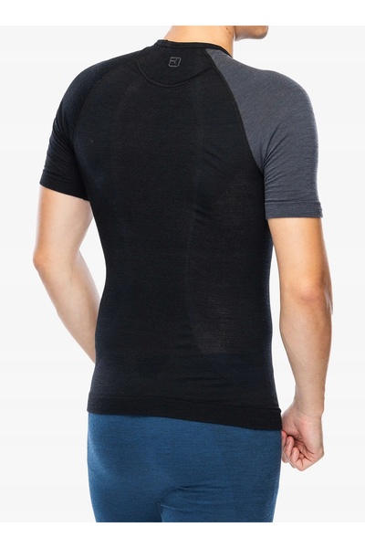 NO BRAND Tricou termoactiv Ortovox 120 Comp Light cu mânecă scurtă - negru co...