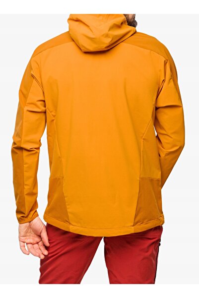 NO BRAND Jachetă softshell Haglofs Moran Softshell Hood - galben deșert/maro ...