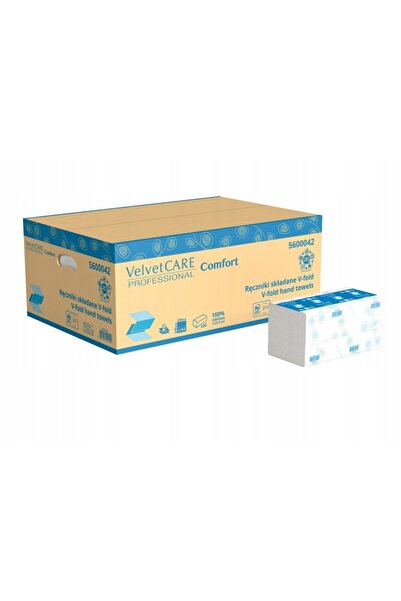 Velvet PROSOP DIN HÂRTIE 100% CELULOZĂ, ALB, 150 DE FOI x8