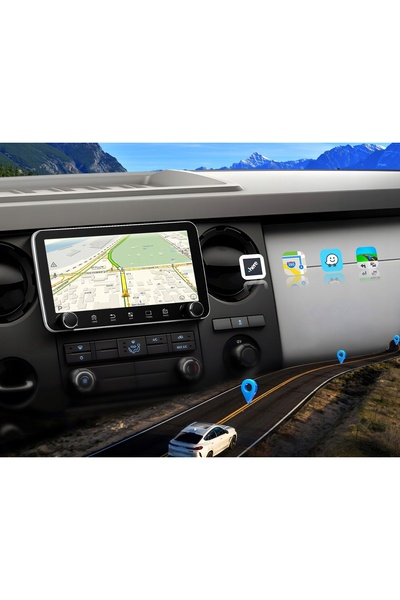 NO BRAND Radio auto 2 DIN Android CarPlay WiFi GPS Hărți FM Ecran tactil 10.36 "