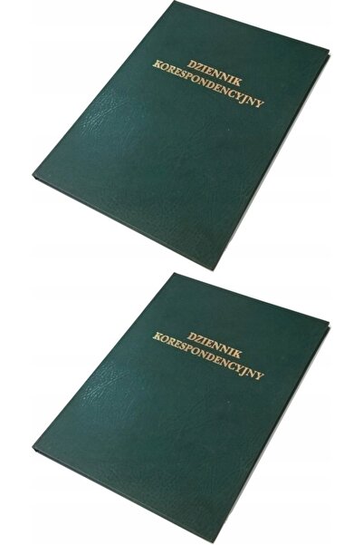 NO BRAND Jurnal de corespondență Barbara A4, 300 de pagini x2