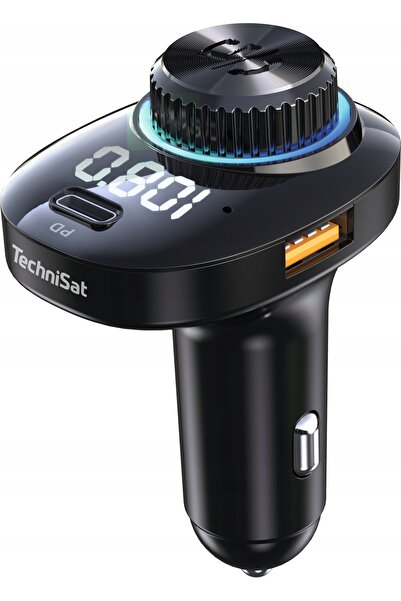 TECHNİSAT Transmițător auto DIGICAR 100 Bluetooth USB