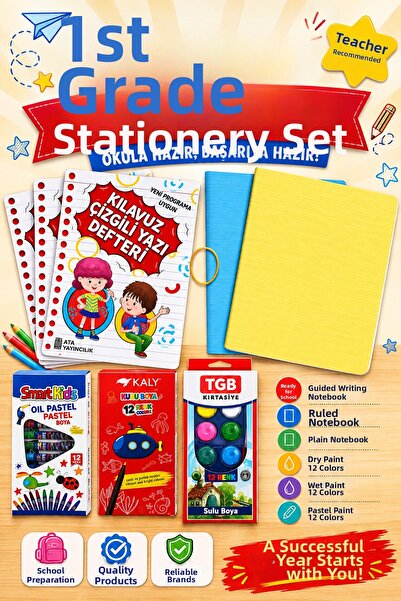 Ata Yayıncılık 1. Classroom Stationery Set 3