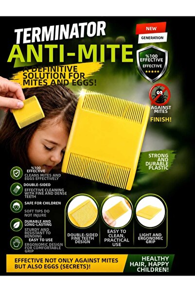 ASG Bit and Lice Comb for Children and Adults