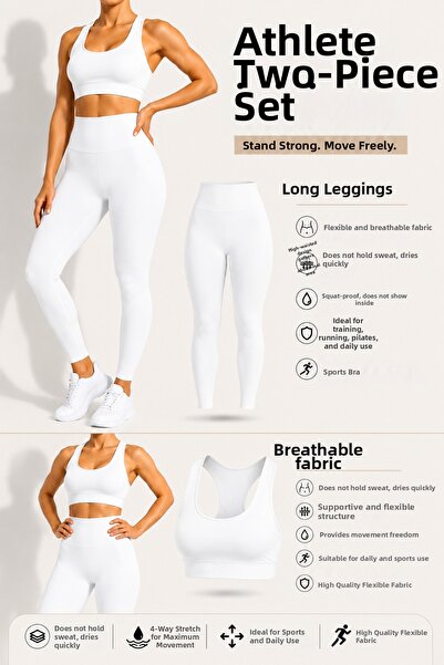 MRDN MODA Women's High Waist Lycra Tights - Crop Set