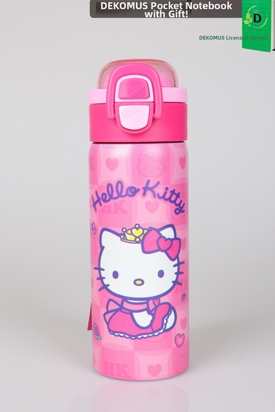 Hello Kitty X Dekomus Licensed Love Shine Collection 600 ml Double Function S...