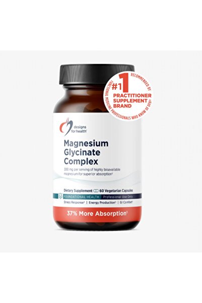 Seeking Health Magnesium glycinate complex 300 mg 120 capsules