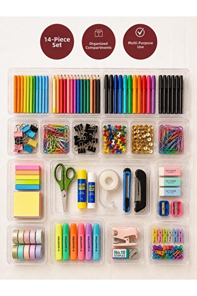 SELKA HOME 14 Piece Organizer Set