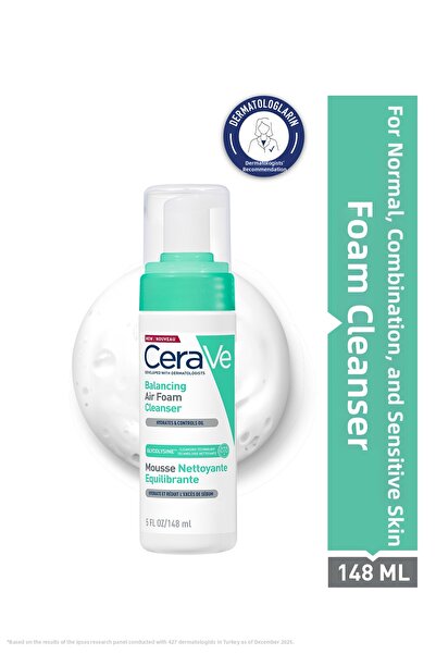 CeraVe Airfoam Foam Cleanser for Normal, Combination and Sensitive Skin 148ml