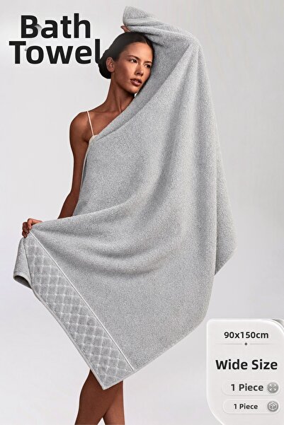 Güvenal Melody |   90X150 cm Embossed Patterned Bath Towel |   Ultra Soft |  ...