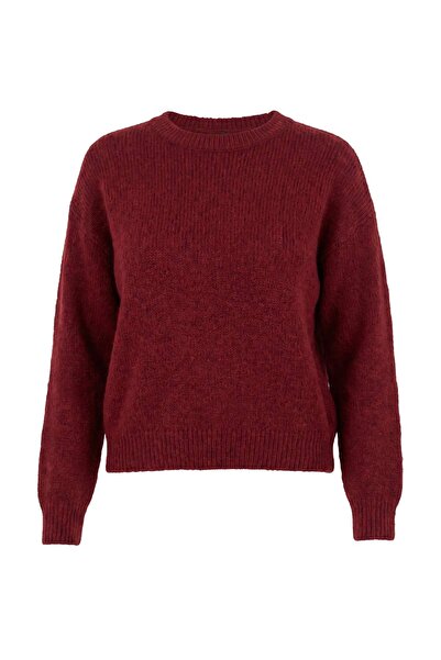 Trendyol Collection Wardrobe Essentials Cherry Mohair Look Soft Textured Spec...