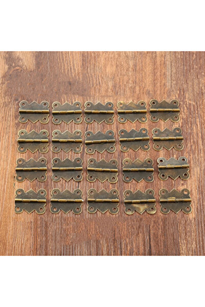 Choice 20pcs 20Pcs Brushed Bronze Butterfly Hinges - Art Deco, Easy Surface M...