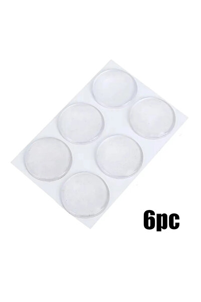 Choice 6pcs 6pcs Silicone Door Handle Bumper Transparent Soft Wall Protector ...