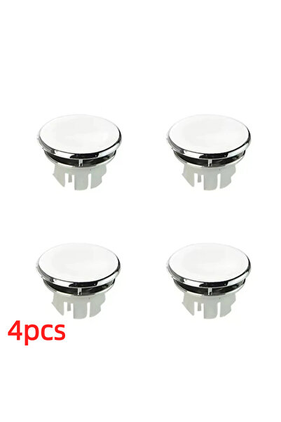 choice2 4PCS-Double Ring 4Pcs Kitchen Bathroom Basin Circular Overflow Drain ...