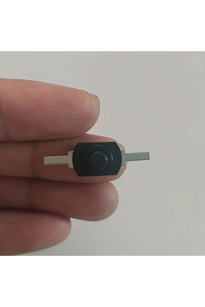 Choice1 10pcs black 10Pcs DC 12V 1A Black Wite On Off Mini Push Button Switch...