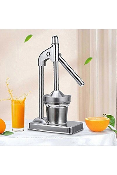 Generic Storcător manual de citrice din inox, presă robustă pentru lămâi
