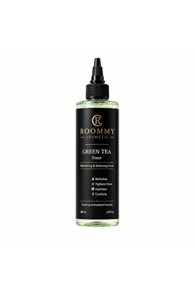 ROOMMY COSMETIC Yeşil Çay Gözenek Sıkılaştırıcı & Dengeleyici Yüz Toniği 200 ...