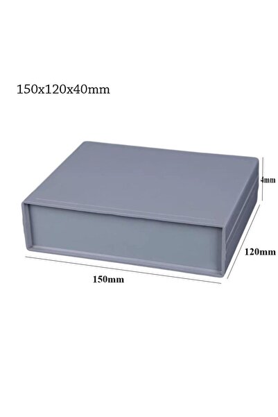 Choice4 150x120x40 مم بلاستيك مقاوم للماء رمادي اللون DIY حافظة أدوات صندوق م...
