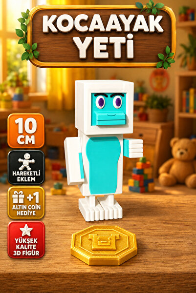 YAGLİZ Super Bear Adventure Koca Ayak The Yeti Oyuncak