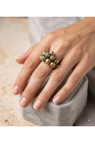 Barbarosshop Women's Topaz Vintage Ring