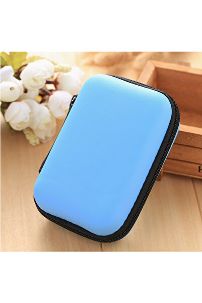 Choice5 M Blue Organizing Storage Bag for Data Cable Phone Charger Headphone ...
