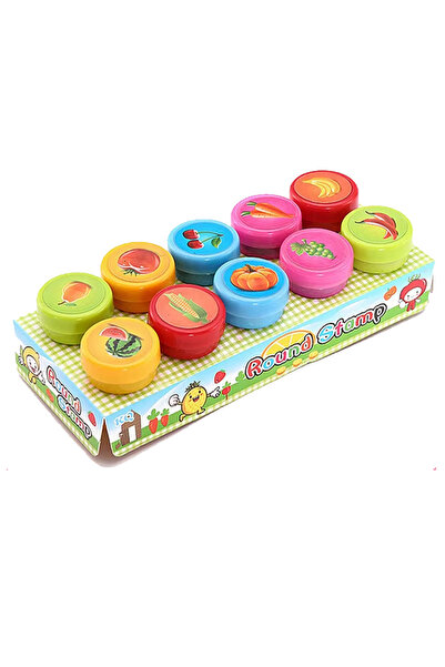 Choice3 fruit Animal Farm Animal Vegetable Fruit Pattern Assorted Stamps For ...
