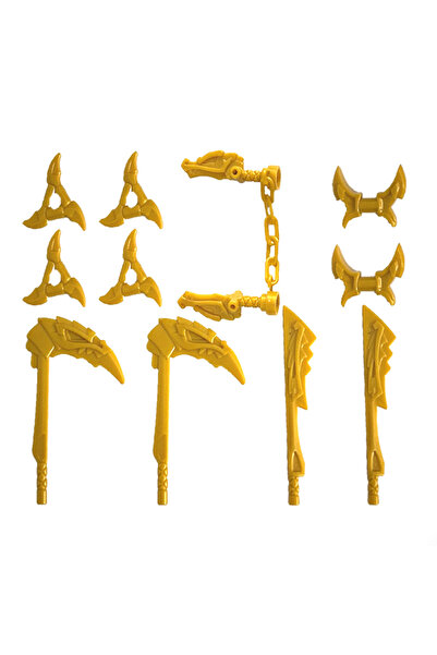 Choice Golden Weapons Nobox 2025 New Ninja Four Golden Weapons Accessories Bu...