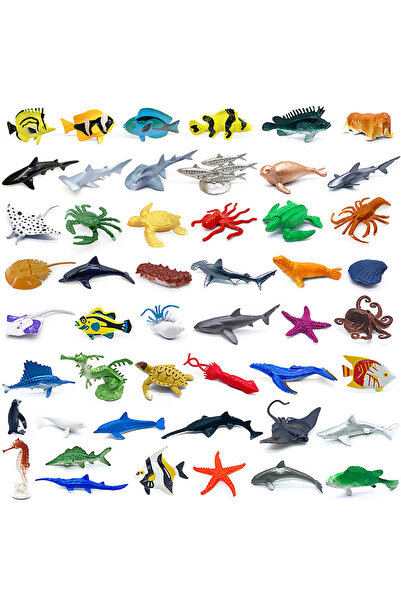 Choice 56pcs ocean models 56-Piece Underwater World Model Set - Mini Marine A...
