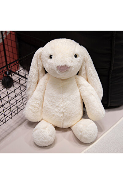 Choice 20cm WHITE Cute Lop Rabbit Plush Toy Soft Stuffed Long Ears Bunny Doll...