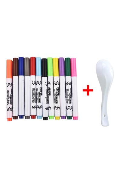 Choice3 mini set-12 colors Magical Water Painting Pen Whiteboard Markers Floa...