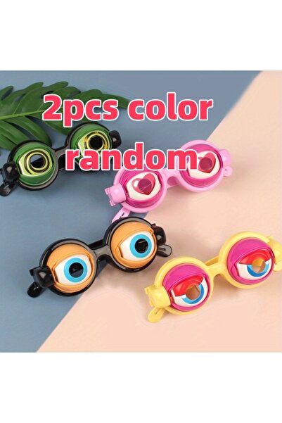 Choice3 OneSize 2pcs color random Kids Gift Funny Wink Glasses - New Novelty ...