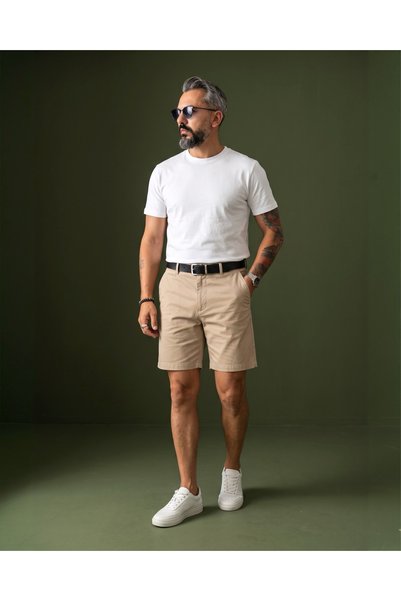 higo Canvas Basic Men's Shorts