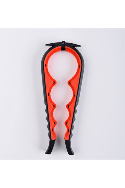 Choice4 Watermelon red Multifunctional 6-in-1 Jar Opener And 4-in-1 Bottle Op...