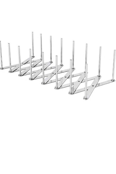 Choice1 8 grids Stainless Steel Dish Rack - Adjustable Kitchen Drainer, Folda...