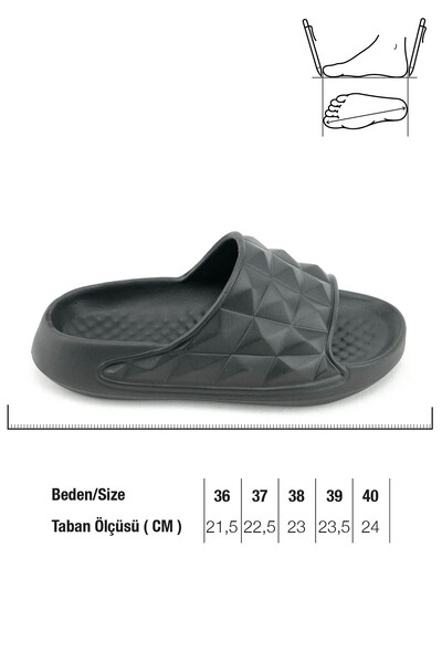 GEZER Women's Summer Eva Bathroom Garden Pool Slippers