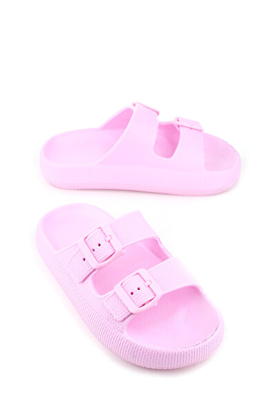 GEZER Women's Summer Two Buckle Adjustable Wet Floor Slippers