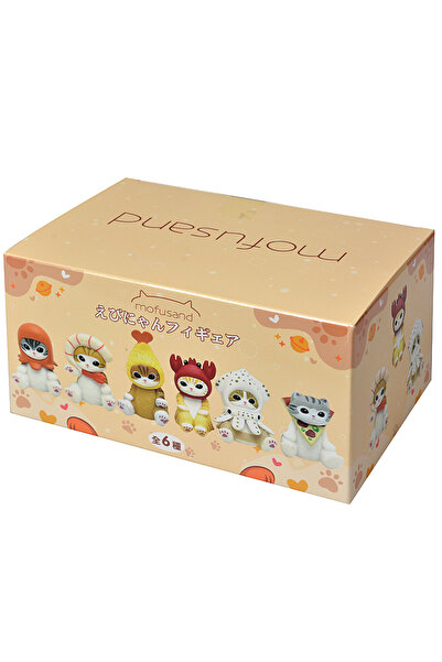 Choice9 6PCS Set Mofusand Shark Cat Blind Box Fruit Animal Cute Mini Figures ...
