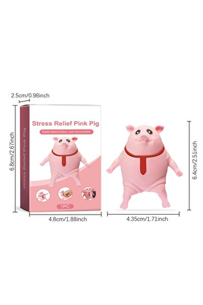Choice Pink Creative Strange Toy Pig Cartoon Cute Pink La La Pig Toy Vent Pig...