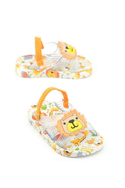 GEZER Summer Baby Boys Elastic Wet Floor Suitable Casual Pool Beach Slippers-...