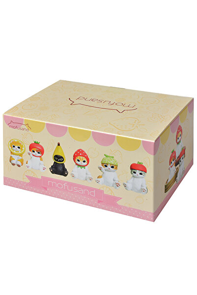 Choice7 6PCS Set Mofusand Shark Cat Blind Box Fruit Animal Cute Mini Figures ...