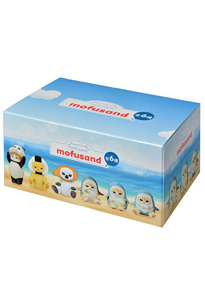 Choice1 6PCS Set Mofusand Shark Cat Blind Box Fruit Animal Cute Mini Figures ...