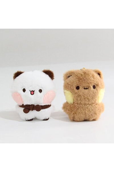 Choice Bubu and Yier 1/2Pcs New Panda Bubu and Yier Plush Pendant Keychain Do...