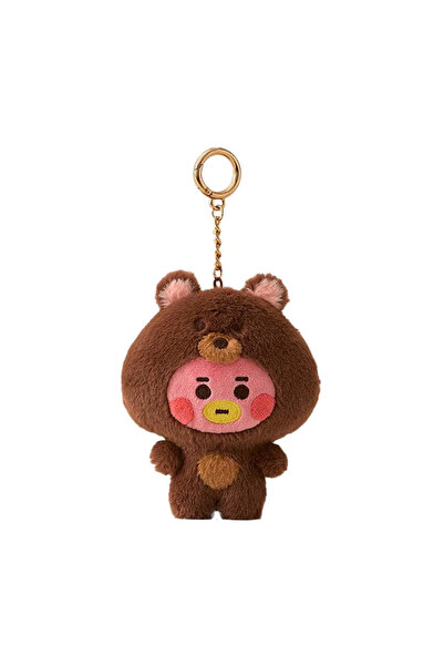 choice2 B BT21 Baby Animal Series Plush Keychain Pendant Cute Kawaii CHIMMY C...