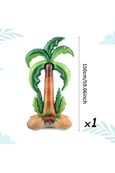Choice Other coconut tree Large Standing Coconut Tree and Cactus Aluminum Foi...