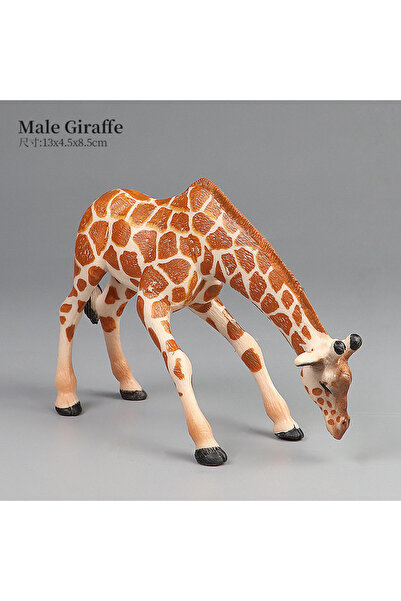 Choice1 Animal-3 African Wildlife World Giraffe Set - Educational Animal Mode...