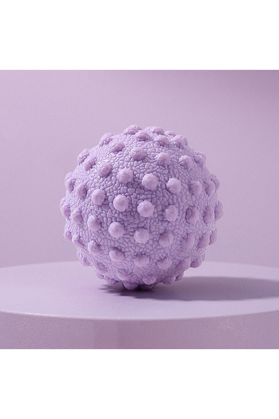 Choice PURPLE Fascia Ball Raised Point Massage Ball TPR Posture Master Yoga B...