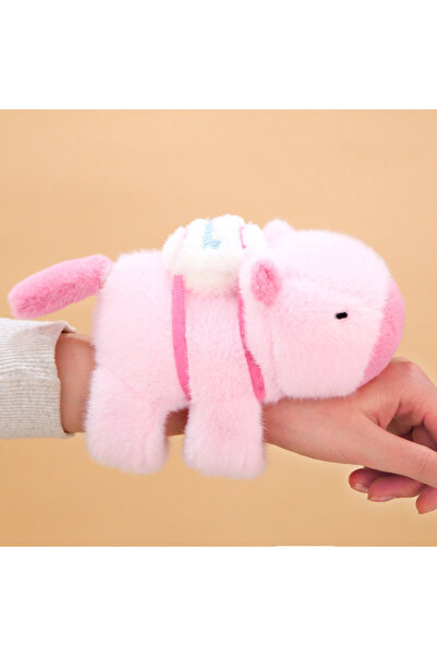 choice2 23cm D Lovely Capybara Animal Slap Snap Wrap Wristband Bracelet Plush...