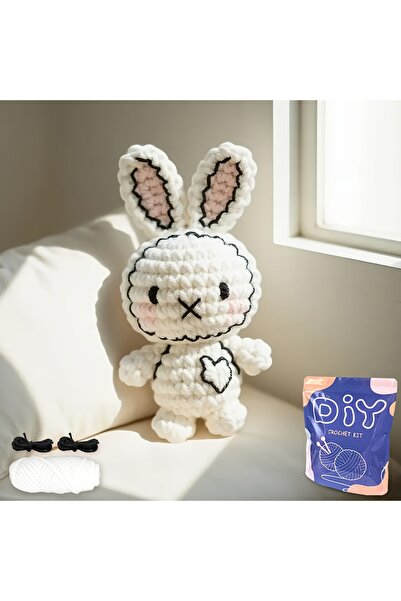 Choice 1pc DIY Delightful Animal Crochet Animal Kit - Easy-to-Follow Instruct...