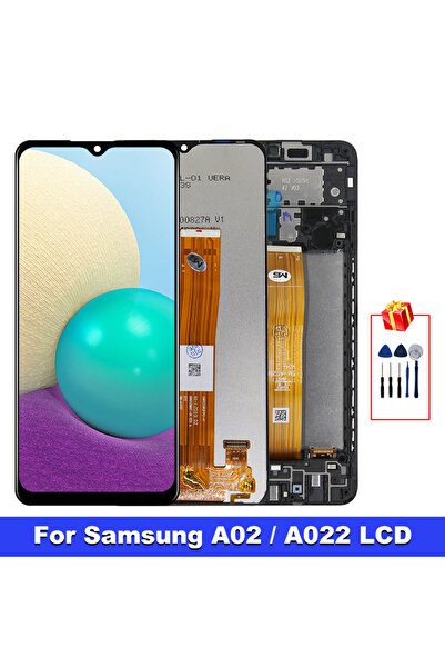 Choice1 Black No Frame 6.5'' IPS For A02 SM-A022 LCD Display Touch Screen Dig...