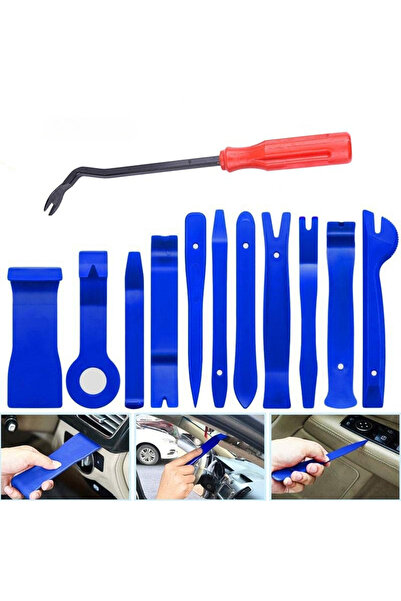 Choice1 12Pcs-Blue 12pcs Auto Door Clip Panel Trim Removal Tools Kits Navigat...